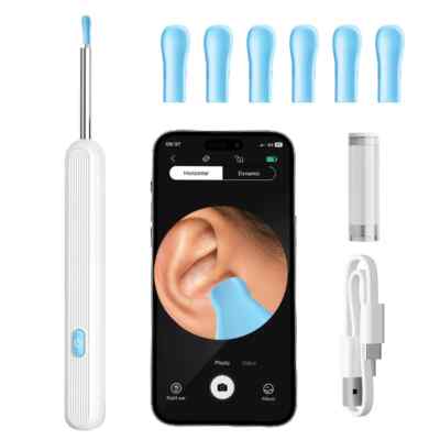 Hot Wireless Ear Wax Cleaner with Camera Safe Earwax Removal Endoscope Ear Tools