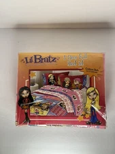 Lil Bratz Doll Island Girl Full Sheet Bedding Set MGA Vintage Y2K NEW 54” x 75”