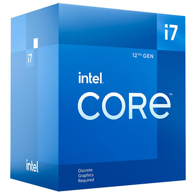 INTEL Core i7-12700F Box Prozessor 2.1 GHz (4.9 GHz Turbo Modus) 	Sockel 1700