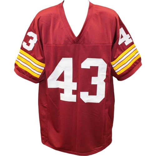 Larry Brown Autographed/Signed Pro Style Red Jersey Beckett 48039 - Picture 5 of 6