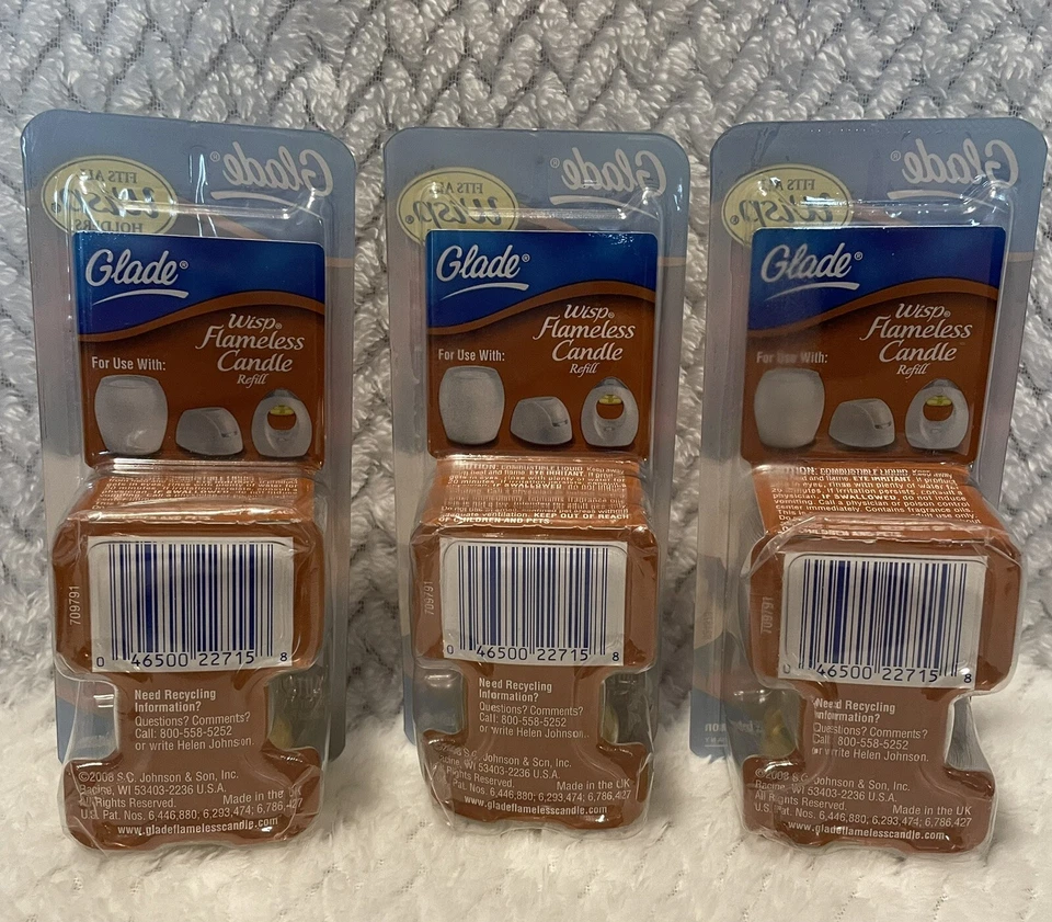 3 Glade Wisp Flameless Candle Refills French Vanilla Fits All Wisp Holders - Image 2 of 4