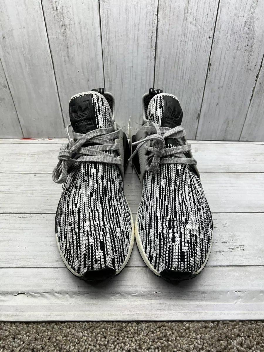 BY1910 Adidas Sample NMD XR1 PK Grey Black White Oreo Men s Size 12 Shoes