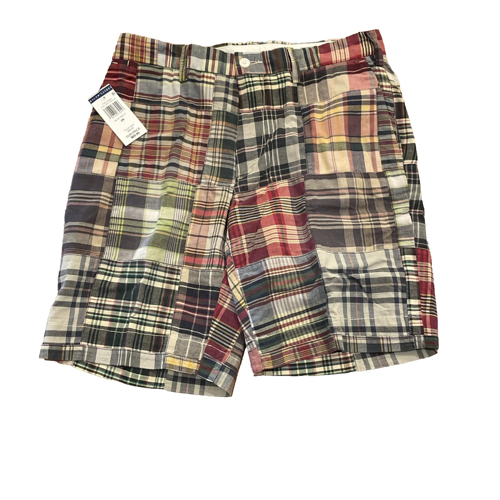 Pantalones cortos a cuadros Ralph Lauren para hombre