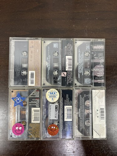 Cassette Lot Madonna Janet Jackson Selena Albums Soundtrack Vintage Pop R&B - Picture 2 of 2