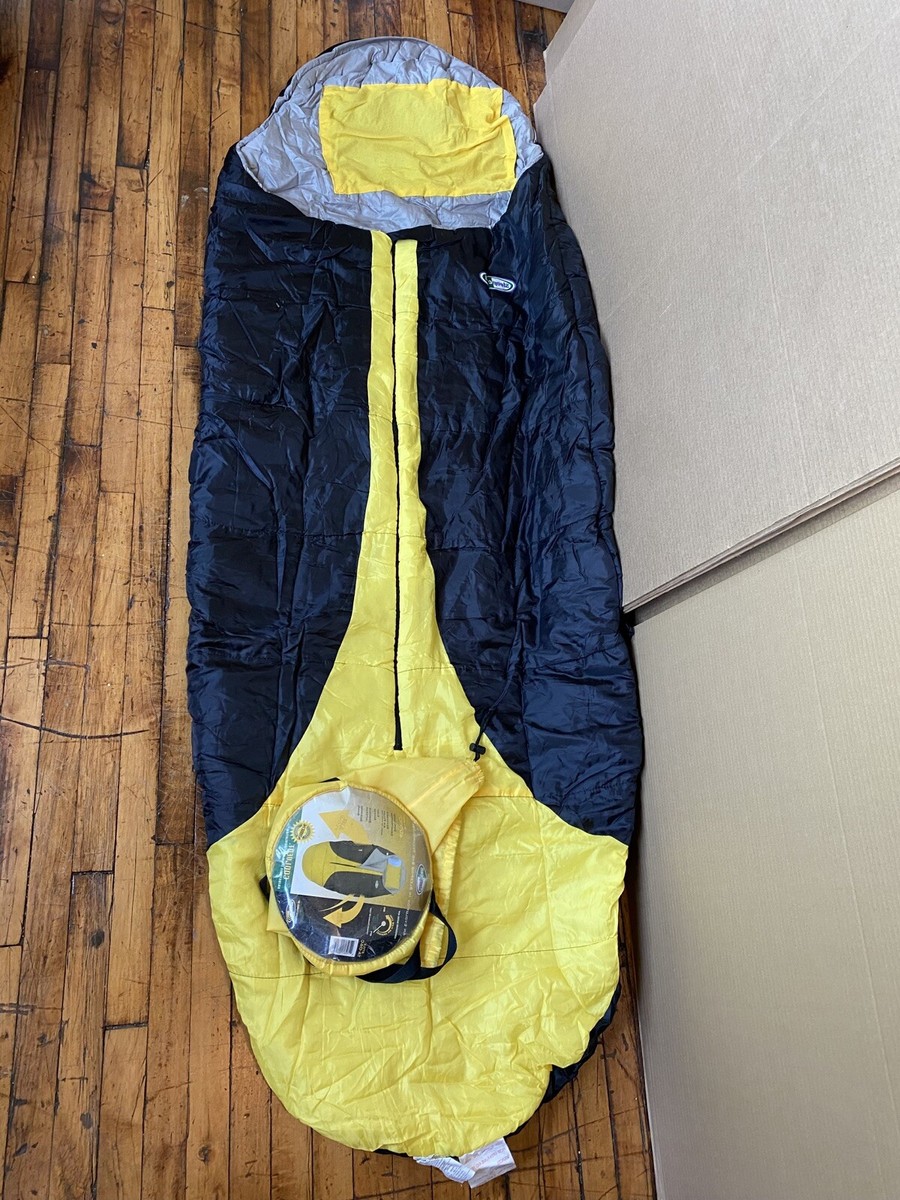 Sleepcell Coolvent Adjustable Yellow Sleeping Bag 40