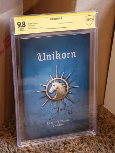 UNIKORN #1 - CBCS 9.8 - Kickstarter Variant - Scout - signed by Handfield+Malkin