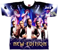 NEW EDITION T-SHIRT CONCERT T-SHIRTS, HIP HOP T SHIRT, BELL BIV AND DEVOE SHIRT