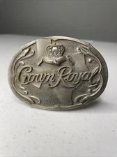 The Great American Buckle Company Crown Royal Belt Buckle New