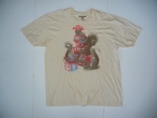 THREADLESS Brown Cotton LET ME GO NUTS SQUIRREL PIRATES T-SHIRT Usa Made Men 3XL