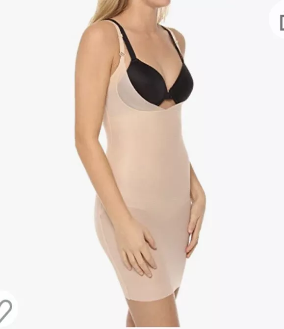 Spanx Open Bust Body Slip Nude , 1640,Size3X/ 32/34 UK 26-28 , RRP$60