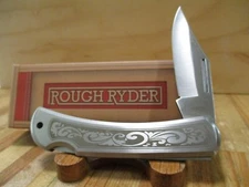 New Rough Ryder Lockback Folding Pocketknife and Belt Clip - RR746