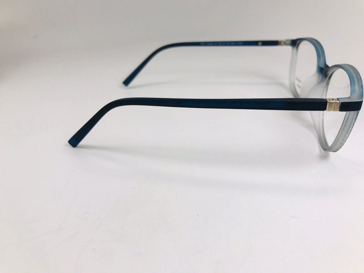 New Designer Inspired Runway Tween #41 Blue Fade Eyeglasses 48mm with Case RUNWAY TWEEN 41 Blue Fade Girls Kids Semi Cat Eye Eyeglasses  main image 2
