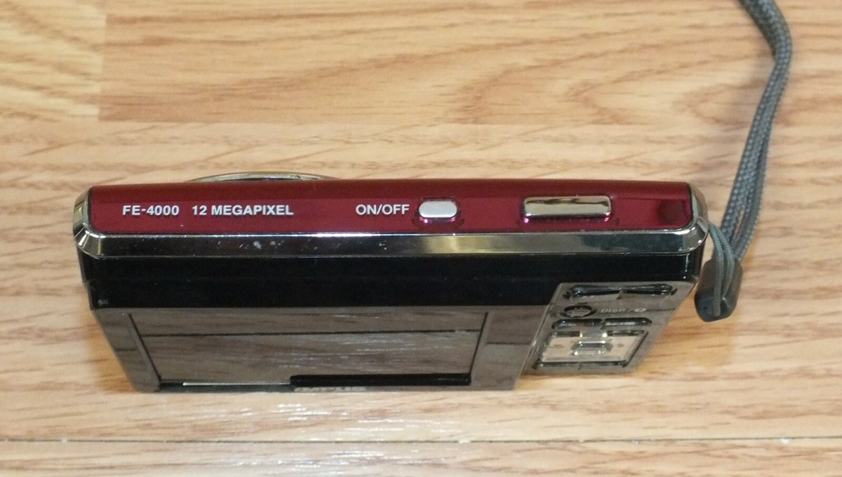 Genuine Olympus (FE-4000) 12 Mega Pixels Digital Camera Shiny