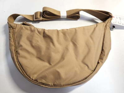 Uniqlo Official Round Mini Shoulder Bag NYLON BAG Unisex Beige 
