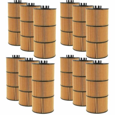 12 X LF17511 Oil Filter Fit :Freightliner Mercedes Western Star Detroit Diesel