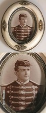 Pennsylvania State Fencibles NATIONAL GUARD OFFICER,1880S, OVAL FRAME.