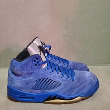 Size 10 - Jordan 5 Retro Blue Suede 