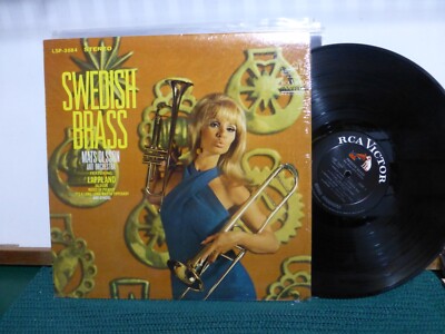 MATTS OLSSON. SWEDISH BRASS OPEN SHRINK.  NEAR MINT   .LP.