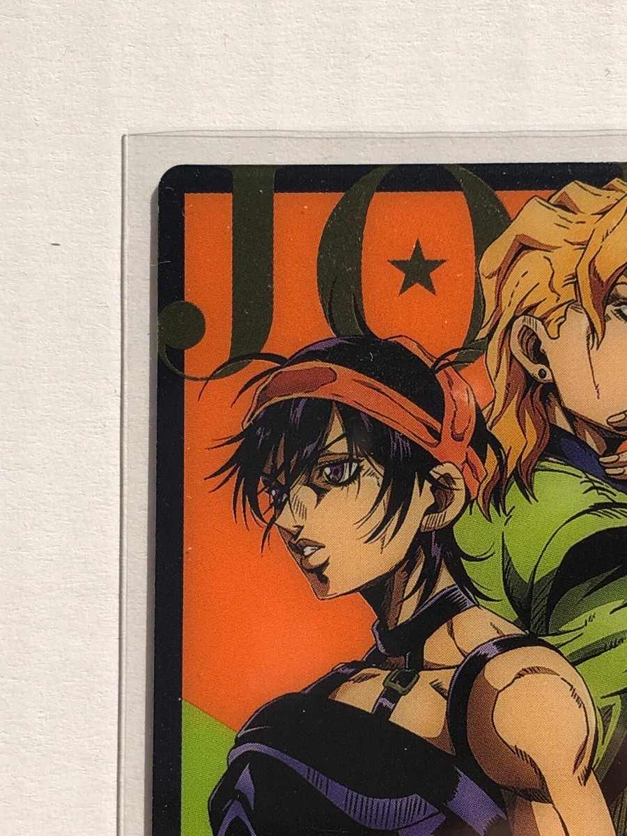 JoJo's Bizarre Adventure Part 5 Golden Wind Wafer Card Narancia