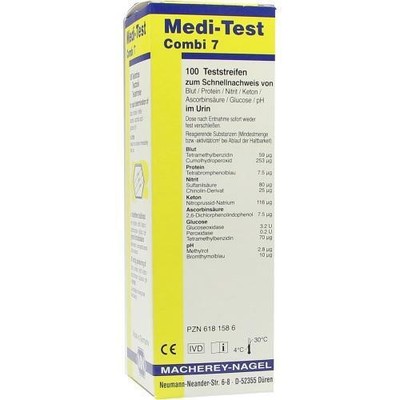 MEDI-TEST Combi 7 Teststreifen 100 St