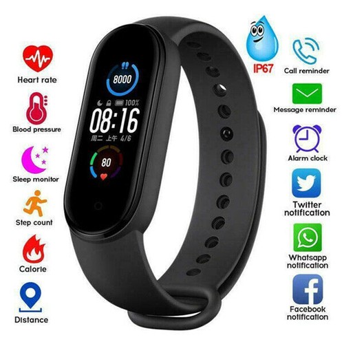 Smart Watch Band Sport Fitness Activity Tracker For Kids Fit Bit iOS Android NEW - Bild 7 von 12