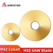 HSS Circular Saw Blade Titanium Coated Notch Milling 40–300mm Cobalt Steel Tool