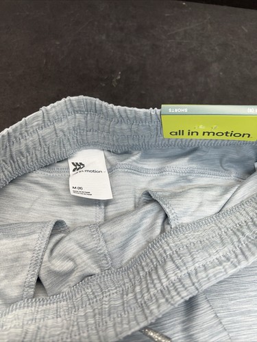 all in motion- Soft Gym Shorts- Heathered Gray - Girls Size: Medium (8) - Picture 4 of 5