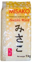 Sushireis Misako Reis 1Kg Risottoreis Rundkorn Sushi Rice Risotto Klebreis