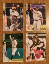 2020 Topps Baseball Card Base Singles - You Pick - Save 50% on 4+