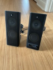 Logitech X-140 Computer Speakers Tested Working Excellent Condition