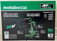 METABO HPT DH3628DA 36V MULTIVOLT 1-1/8" SDS PLUS ROTARY HAMMER NEW.