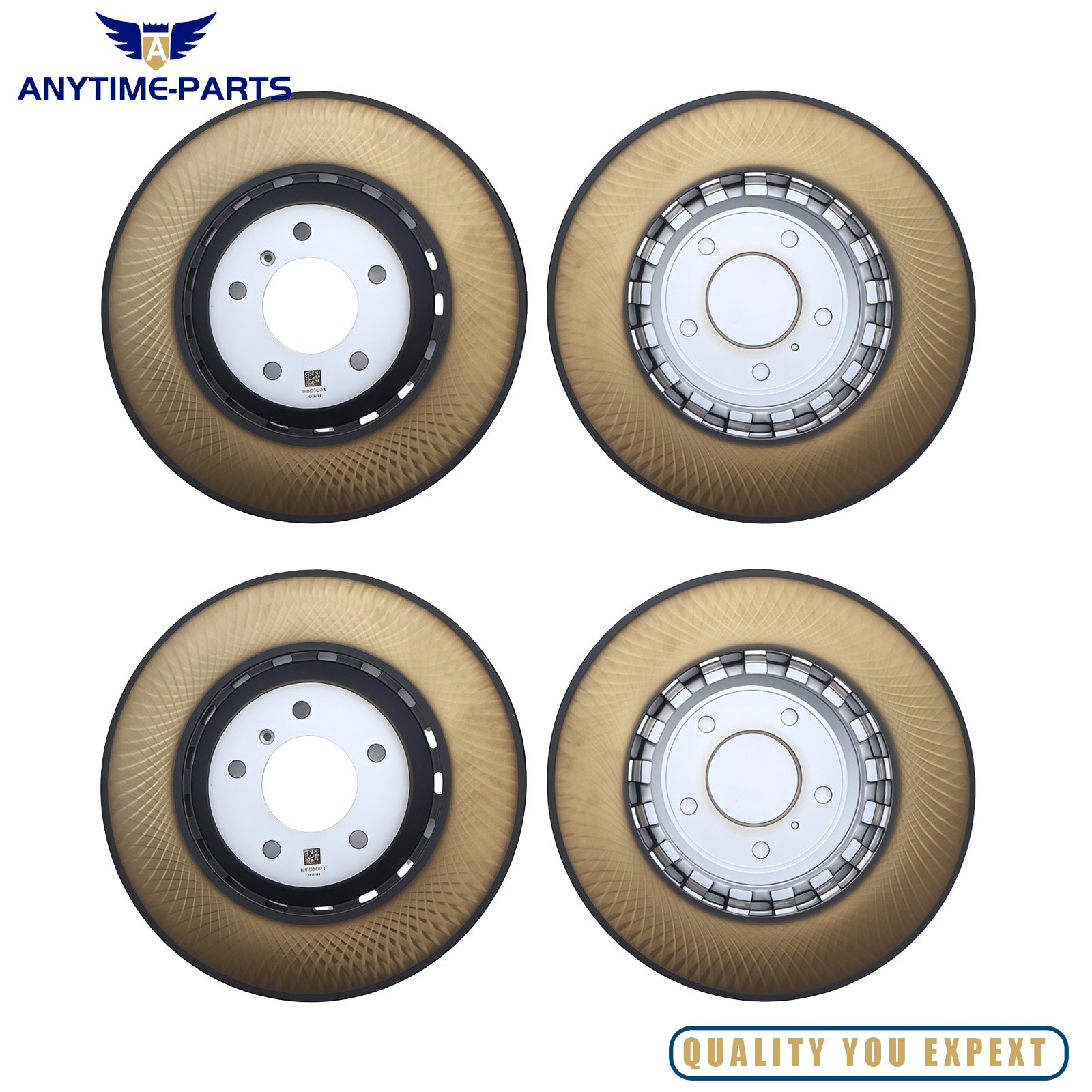 Bentley Bentayga Speed 2016-2023 Front Brake pads 2 pcs P/N 4M0615601N