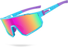 Youth Baseball Sunglasses for Boys Girls Age 8-14 TR90 Frame Kids Sport Sunglass