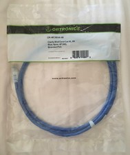 ORTRONICS OEM Cat5e Ethernet Patch Cable New Sealed 5Ft Blue 100 Copper Wire