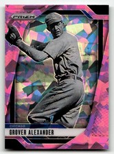 2025 Panini Prizm #102 Grover Alexander Pink Ice Prizms