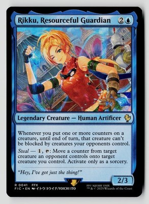 Rikku, Resourceful Guardian 41 R MTG FIC NM