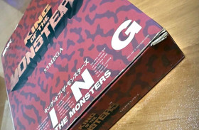 SNK Neo Geo KING OF THE MONSTERS CARTON BOX  NEOGEO  AES.