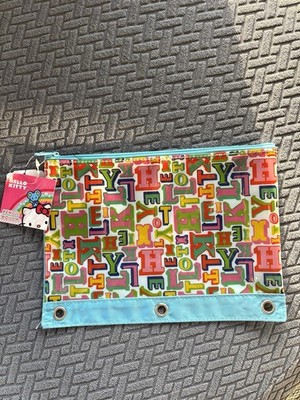 Hello Kitty Sanrio 2011 Vintage Pencil Pouch Zipper Case Bag New with Tags Rare