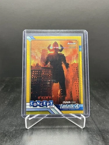 2026 Topps Finest Fantastic Four 65th Galactus Concept Art Gold 36/50 #CA-18