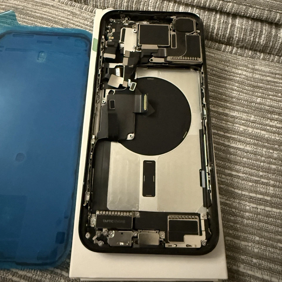 Genuine iPhone 15 Pro Max Housing Original Genuine Natural Titanium Rear Parts - Image 2 of 3