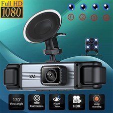 4 Lens HD 1080P Video Recorder Car DVR Front Rear View Night Vision Dash Camera