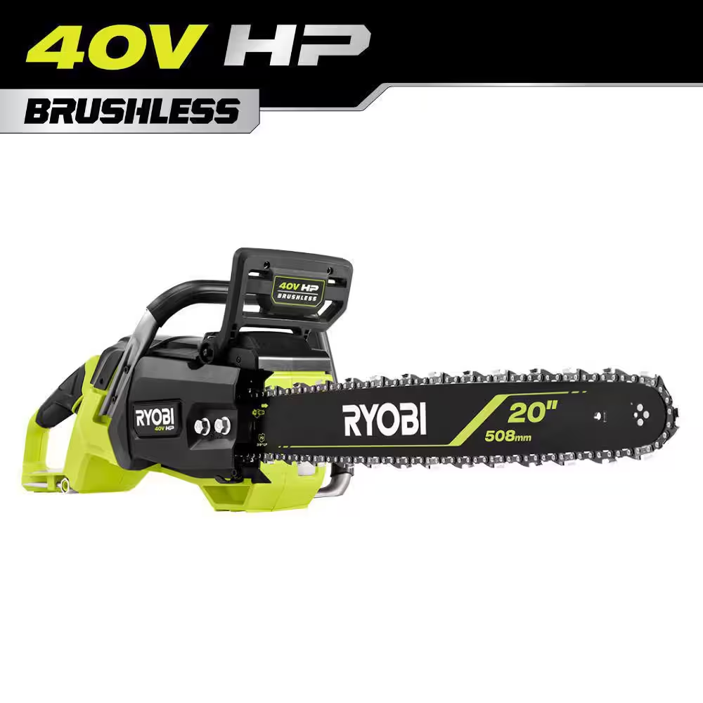 40V HP Brushless 20 In. Battery Cordless Electric Chainsaw (Tool Only)