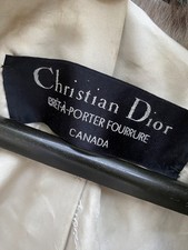 ディオール CD de Christian Dior フォックス コート ディオール CD de Christian Dior フォックス コート ディオール