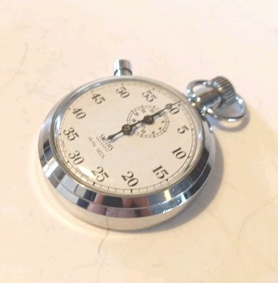 Vintage Smiths Stoppuhr 1/5t Sek Shockproof Vintage funktionstüchtig 