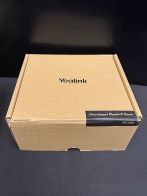 Yealink T43U IP Phone, 12 VoIP Accounts. 3.7-Inch Graphical Display. Dual USB 