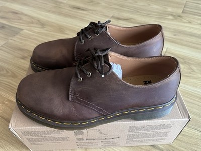 Dr. Martens 1461 Crazy Horse Leather Oxford Shoes 'Dark Brown