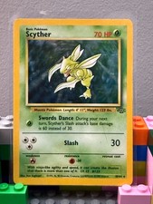 Pokémon TCG Scyther Jungle 10/64 Unlimited Holo Rare on eBay