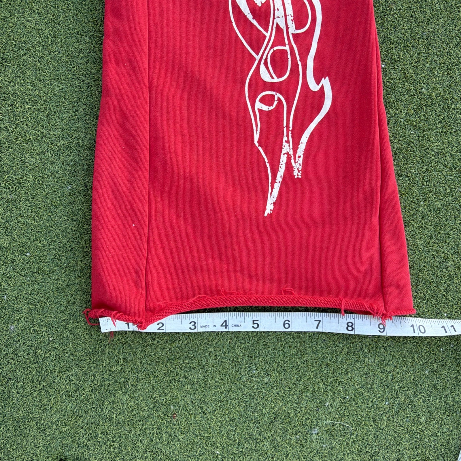 AUTHENTIC Hellstar Sweatpants Red Flame Records F… - image 20