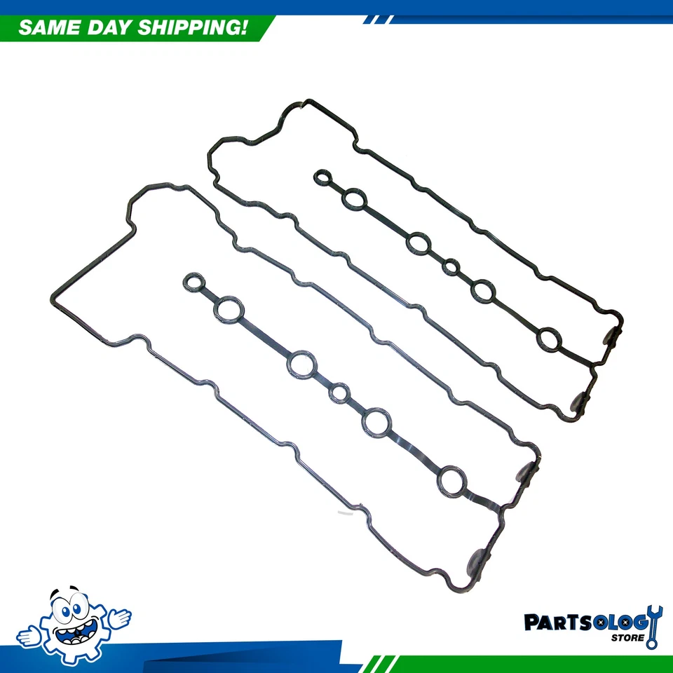 DNJ VC651G Valve Cover Set w/Grommets For 97-01 Infiniti Q45 4.1L V8 DOHC 32v - Image 3 of 3