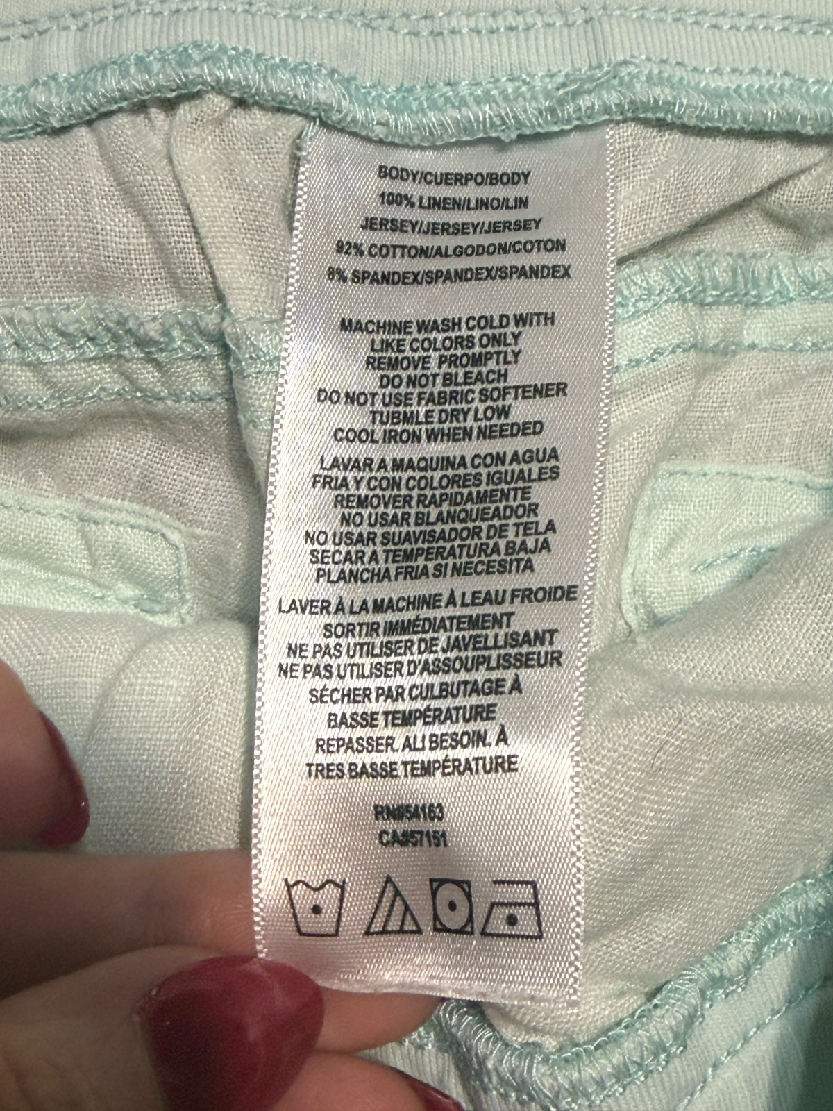 Calvin Klein Performance Shorts, Women's Size Large, Green, Quick Dry, Pull On thumbnail 6